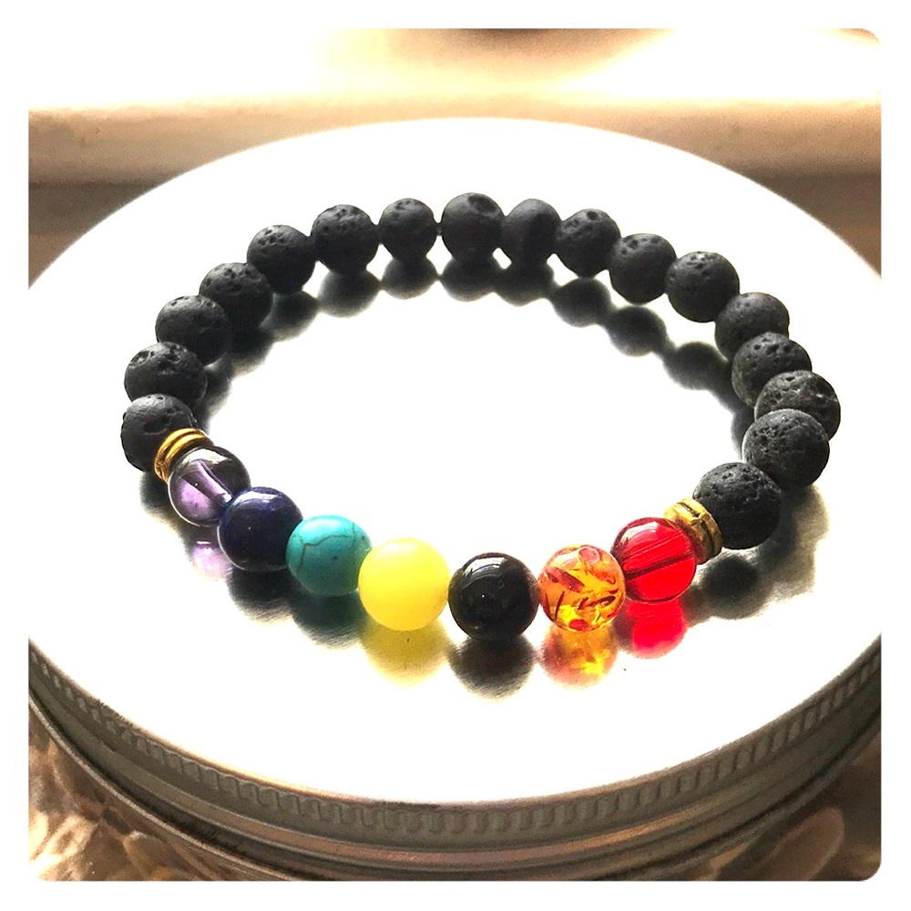 Chakra energy cleansing bracelet